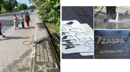 Ciekawostka - kampanie niestandardowe - CLEAN GRAFFITI, MILK GRAFFITI