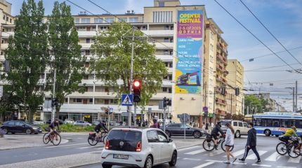 REKLAMA WIELKOFORMATOWA Gdynia- Skwer Kościuszki