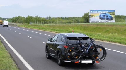Camperem przez Świat- konstrukcja wielkoformatowa- Autostrada A1