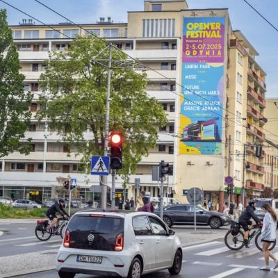 REKLAMA WIELKOFORMATOWA Gdynia- Skwer Kościuszki