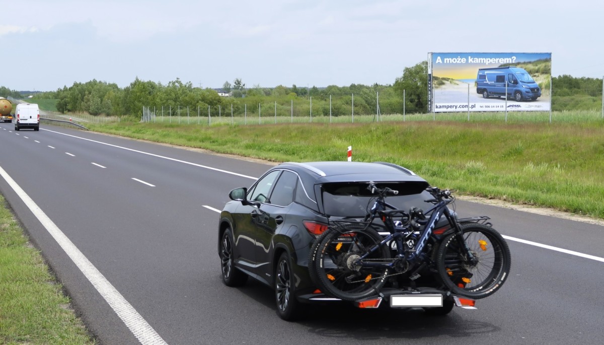 Camperem przez Świat- konstrukcja wielkoformatowa- Autostrada A1